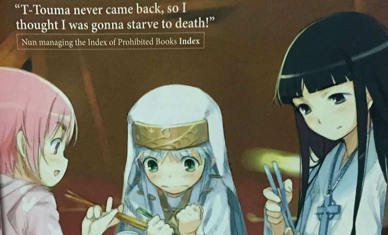 Illustration for article titled A Certain Magical Index Vol. 3 - Light Novel Review